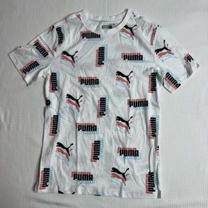 Boys Puma Short Sleeve Tee